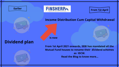 It is  no longer Dividends in MFs, it is IDCW